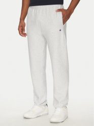 Champion Spodnie dresowe 221620 Szary Regular Fit. Szare spodnie dresowe męskie CHAMPION, bez wzorów, z bawełny. Za 159.99 zł.