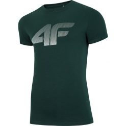 T-shirt męski TSM312 - ciemna zieleń. T-shirty męskie marki 4f. Za 49.99 zł.