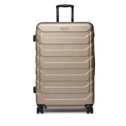 Walizka duża GINO ROSSI. Żółte walizki męskie Gino Rossi, bez wzorów, duże. Za 299.99 zł.