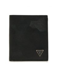 Guess Portfel Mito SMMTCF LEA22 Czarny. Czarne portfele męskie Guess, z aplikacjami, ze skóry. Za 189.99 zł.