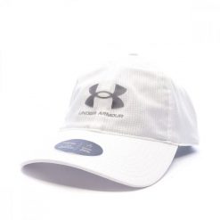 Czapka z daszkiem męska Under Armour Isochill Armourvent. Białe czapki męskie Under Armour, bez wzorów, sportowe. Za 179.50 zł.