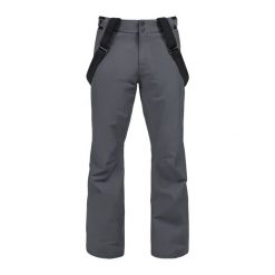 Spodnie narciarskie męskie Rossignol Ski. Szare spodnie narciarskie i snowboardowe męskie Rossignol, bez wzorów, narciarskie. Za 629.99 zł.