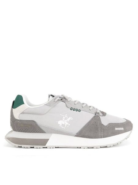 Beverly Hills Polo Club Sneakersy CRUZ MIX Szary. Szare buty sportowe na co dzień męskie Beverly Hills Polo Club, m, bez wzorów, ze skóry, bez ramiączek, bez kaptura. Za 199.99 zł.