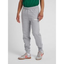 Spodnie dresowe sportowe dla dorosłych Hummel Go Cotton Pant. Szare szorty sportowe męskie HUMMEL, bez wzorów, z dresówki, sportowe. Za 151.00 zł.