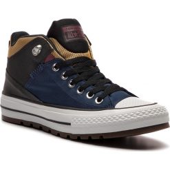 Trampki CONVERSE - Ctas Street Boot Hi 161471C Navy/Black/University Gold. Niebieskie trampki męskie Converse, z gumy, street. W wyprzedaży za 259.00 zł.