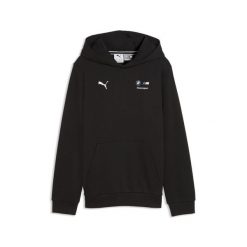 Młodzieżowa bluza z kapturem BMW M MOTORSPORT Essentials PUMA. Czarna bluzy nierozpinane męskie Puma, l, bez wzorów, z kapturem. Za 259.00 zł.