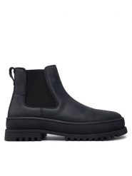 Blauer Sztyblety Iuka F4IUKA02 Czarny. Czarne sztyblety męskie Blauer, ze skóry, bez obcasa, bez zapięcia. Za 509.99 zł.