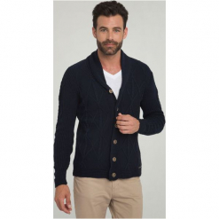 Sir Raymond Tailor Sweter Męski Zinger Xxl Ciemnoniebieski. Swetry męskie marki Sir Raymond Tailor. W wyprzedaży za 168.00 zł.