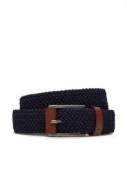 Pepe Jeans Pasek Męski Dylan Belt PM021023 Granatowy. Niebieskie paski męskie Pepe Jeans, bez wzorów, z jeansu. Za 129.99 zł.