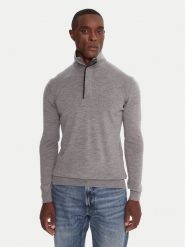 KARL LAGERFELD Sweter 655005 554399 Szary Slim Fit. Szare kardigany męskie KARL LAGERFELD, m, bez wzorów, z wełny, bez ramiączek. Za 989.99 zł.