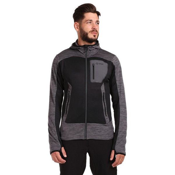 Bluza Kilpi Freni. Szare bluzy nierozpinane męskie Kilpi, m, bez wzorów, sportowe, bez ramiączek, z kapturem. Za 267.13 zł.