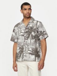 Converse Koszula M Aop Resort Shirt 10026435-A01 Czarny Regular Fit. Czarne koszule męskie Converse, m, bez wzorów, z bawełny, bez kołnierzyka, bez ramiączek. Za 199.99 zł.