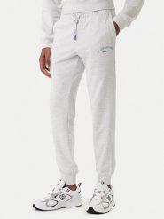 Jack & Jones Spodnie dresowe Jpstgordon 12289724 Szary Regular Fit. Szare spodnie dresowe męskie Jack & Jones, bez wzorów, z bawełny. Za 119.99 zł.