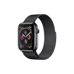 SmartWatch APPLE Watch Series 4 GPS+Cellular Koperta ze stali nierdzewnej w kolorze gwiezdnej czerni z bransoletą mediolańską w kolorze gwiezdnej czer. Zegarki smartwatch marki Apple. Za 3,289.00 zł.