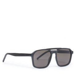 Okulary przeciwsłoneczne HUGO. Czarne okulary przeciwsłoneczne męskie Hugo, bez wzorów. Za 389.99 zł.