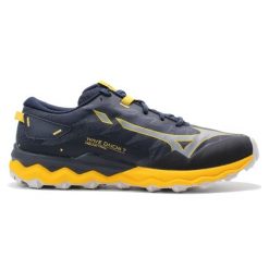 Dorosły Bieganie Buty Mizuno Wave Daichi 7, Żółty. Żółte buty do biegania męskie Mizuno, bez wzorów, z gumy, bez zapięcia, do biegania, mizuno wave. Za 617.05 zł.
