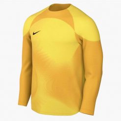 Koszulka sportowa męska Nike Gardien IV Goalkeeper. Żółte t-shirty sportowe męskie Nike, m, bez wzorów, sportowe, bez ramiączek. W wyprzedaży za 147.40 zł.