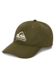 Quiksilver Czapka z daszkiem QS-M3-001-SS25 Zielony. Zielone czapki męskie Quiksilver, bez wzorów, z materiału. Za 69.99 zł.