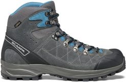 Buty Scarpa Kailash Trek GTX shark-gray-lake blue 44. Niebieskie buty trekkingowe męskie Scarpa, bez wzorów, bez zapięcia. Za 949.99 zł.