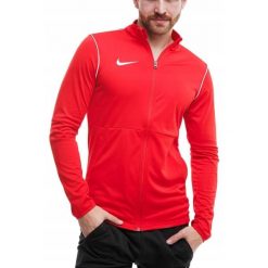 Bluza Męska Rozpinana Nike Dri-FIT Park 20 Sportowa bez Kaptura roz. XXL. Czerwone bluzy rozpinane męskie Nike, m, bez wzorów, sportowe, bez ramiączek, bez kaptura. Za 113.99 zł.
