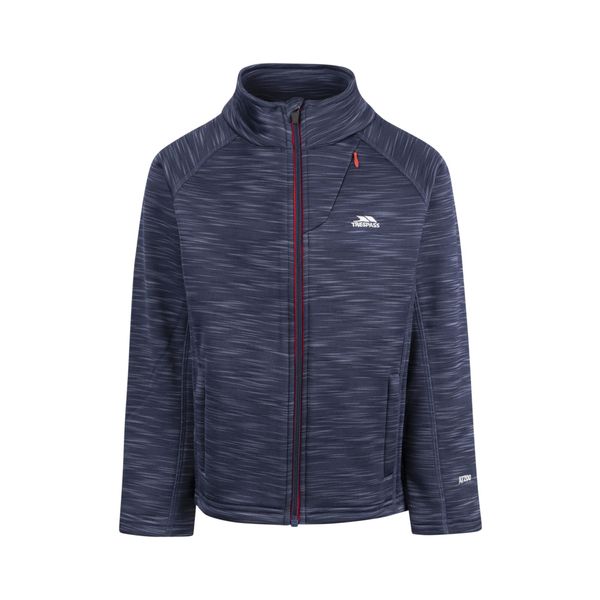 Trespass Verety - Polar męski At200 Navy Marl. Niebieskie bluzy z polaru męskie Trespass, m, bez wzorów, z polaru, sportowe, bez ramiączek, bez kaptura. Za 272.99 zł.