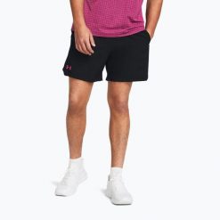Spodenki treningowe męskie Under Armour Ua Vanish Woven 6in. Czarne buty treningowe męskie Under Armour, bez wzorów, sportowe. Za 89.99 zł.