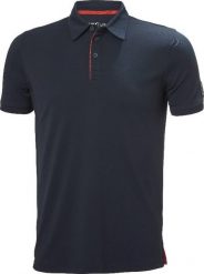 Helly Hansen T-shirt HELLY HANSEN Kensington Tech Polo, dark blue L. Niebieskie koszulki polo męskie Helly Hansen, l, bez wzorów, bez kołnierzyka, bez ramiączek. Za 186.69 zł.