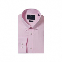 KOSZULA PINK BUTTON DOWN. Czerwone koszule męskie Guns&tuxedos, m, bez wzorów, bez kołnierzyka, bez ramiączek. Za 139.99 zł.