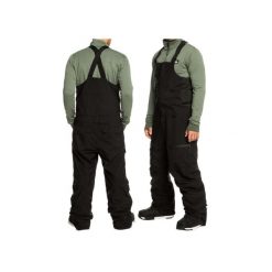 Męskie Spodnie Quiksilver Technical Snow Bib Pants. Czarne spodnie narciarskie i snowboardowe męskie Quiksilver, bez wzorów, z poliesteru, narciarskie. W wyprzedaży za 469.00 zł.