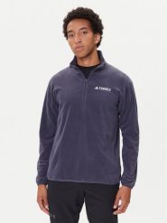 Adidas Polar Multi Essentials JM3123 Granatowy Regular Fit. Niebieskie bluzy z polaru męskie ADIDAS, m, bez wzorów, z polaru, sportowe, bez ramiączek, bez kaptura. Za 159.99 zł.