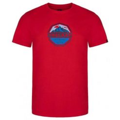T-shirt męski Loap Altair czerwony. Czerwone bielizna termoaktywna męska ZSPORT, m, bez wzorów, z bawełny, bez ramiączek. Za 133.99 zł.