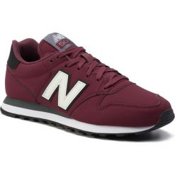 Sneakersy NEW BALANCE - GM500WBB Bordowy. Czerwone buty sportowe na co dzień męskie New Balance, m, bez wzorów, z materiału, eleganckie, bez ramiączek, bez kaptura. Za 249.00 zł.