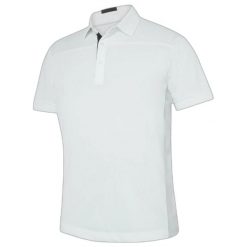 Polo Galvin Green Mitchell. Białe koszulki polo męskie GALVIN GREEN, m, bez wzorów, sportowe, bez kołnierzyka, bez ramiączek. Za 351.00 zł.