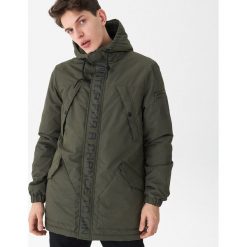 Parka z nadrukami - Khaki. Parki męskie marki House. Za 189.99 zł.