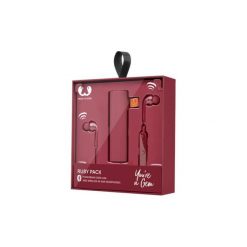 Słuchawki Bluetooth FRESH N REBEL Vibe Wireless + powerbank 3000mAh Ruby 8GIFT03RU. Słuchawki bluetooth marki FRESH N REBEL. Za 139.00 zł.