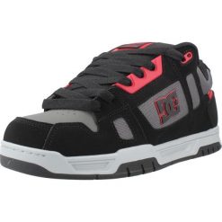 Buty DC STAG Czarny. Czarne buty sportowe na co dzień męskie DC Shoes, m, bez wzorów, ze skóry, bez ramiączek, bez kaptura. Za 403.46 zł.