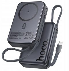 Powerbank Hoco Powerbank 20000 mAh zgodny z MagSafe QC PD 45W Q44A czarny. Czarne powerbanki Hoco. Za 113.09 zł.