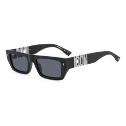Okulary przeciwsłoneczne męskie DSQUARED2 ICON 0011/S 003, rozmiar 54 mm. Czarne okulary przeciwsłoneczne męskie DSQUARED, bez wzorów, sportowe. Za 1,075.00 zł.