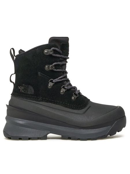 The North Face Śniegowce Chilkat Lace Wp NF0A5LW3KT01 Czarny. Czarne buty zimowe męskie The North Face, bez wzorów, ze skóry, bez obcasa, bez zapięcia. Za 545.99 zł.
