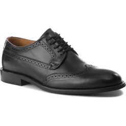 Półbuty BADURA - 7770 Czarny 147. Czarne eleganckie półbuty męskie Badura, z materiału, klasyczne. W wyprzedaży za 249.00 zł.