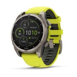 Zegarek Garmin Fenix 8 Solar Sapphire Żółty. Niebieskie zegarki sportowe Garmin. Za 5,306.99 zł.