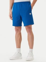 Calvin Klein Jeans Szorty sportowe LV04RF282G Niebieski Regular Fit. Niebieskie szorty sportowe męskie Calvin Klein Jeans, bez wzorów, z bawełny, sportowe. Za 289.99 zł.