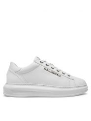 KARL LAGERFELD Sneakersy KL52575N Biały. Białe buty sportowe na co dzień męskie KARL LAGERFELD, m, bez wzorów, ze skóry, bez ramiączek, bez kaptura. Za 789.99 zł.