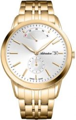 Zegarek męski Adriatica A8306.1113A złoty. Żółte zegarki męskie Adriatica, złote. Za 2,880.00 zł.