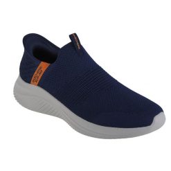 Buty sportowe Sneakersy męskie, Skechers Ultra Flex 3.0 Viewpoint Slip-ins. Niebieskie buty sportowe na co dzień męskie Skechers, m, bez wzorów, sportowe, bez ramiączek, bez kaptura. Za 339.99 zł.