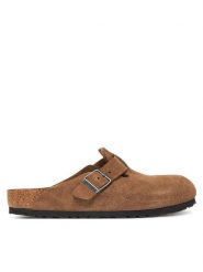 Birkenstock Klapki Boston Sfb 1030814 Brązowy. Brązowe klapki i japonki męskie Birkenstock, bez wzorów, ze skóry. Za 719.99 zł.