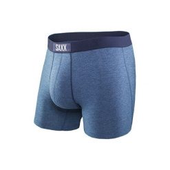 SAXX Męskie bokserki Vibe Boxer Brief Indigo (rozmiar M). Niebieskie bielizna termoaktywna męska Saxx, m, bez wzorów. W wyprzedaży za 102.00 zł.