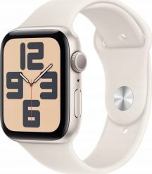 Smartwatch Apple Watch SE Gen.2 GPS 44mm Starlight Alu Sport M/L Beżowy (MXEV3). Brązowe zegarki smartwatch Apple. Za 1,025.14 zł.