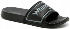 Wrangler Klapki męskie Wrangler Averell czarne 20261059 25Y 46. Czarne klapki i japonki męskie Wrangler, bez wzorów. Za 74.99 zł.