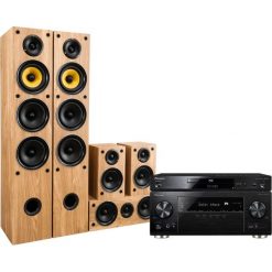 Pioneer VSX933 + BDP180K + TAGA TAV506 Kino domowe. Kino domowe PIONEER. Za 4,299.00 zł.